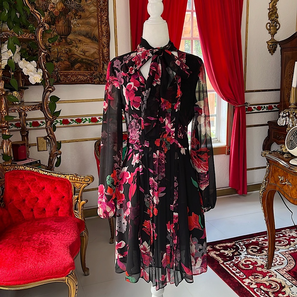 Sheer Flower dress.